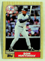 1987 Topps Don Mattingly New York Yankees #500 Baseball Card - £1.92 GBP