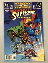 Superman The Man Of Steel #36 World&#39;s Collide Pt 10 Dc Comics 1994 Milestone - £6.86 GBP