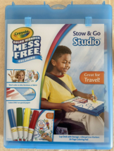 Crayola Color Wonder STOW AND GO STUDIO Great for Travel Mess Free Arts ... - $13.19