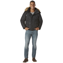 Rocawear Men's Big Hooded Bomber Jacket Black 4X #NPBJU-P2 - $932.61 MXN