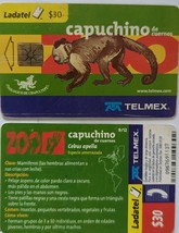 Zoo Capuchino de Cuernos Ladatel/Telmex MexicanPhone Card - £0.78 GBP