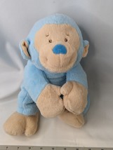 Baby Ganz Blue Dashing Monkey Plush 13 Inch BG4057 Stuffed Animal Toy - £15.64 GBP