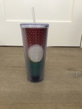 New Starbucks Pride 2020 Limited Edition Studded Rainbow Bling Cold Cup Tumbler - £22.42 GBP