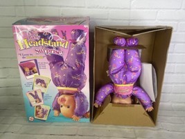 Vintage 1996 Baby Headstand Surprise Tumbling Doll Toy Biz 90s NEW IN BOX - £95.40 GBP
