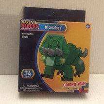 NEW Make It Blocks Triceratops Set - 34 pieces - $9.25