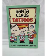 Vintage 1998 Santa Clause Temporary Tattoos - $21.71 CAD