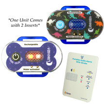 Lunasea Child/Pet Safety Water Activated Strobe Light w/RF Transmitter  Portable - £94.32 GBP