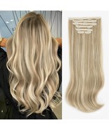 7PCS Blonde Hair Extension, Stright Layered 20 Inch. - £52.08 GBP