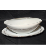 Vintage NORITAKE GRAYWOOD Gravy Boat With Attached Underplate - Circa 19... - $19.11 CAD