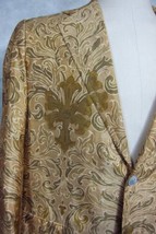 GORGEOUS Vintage Thai Silk Cavanagh&#39;s Virgin Islands Baroque Gold Sport ... - £282.43 GBP
