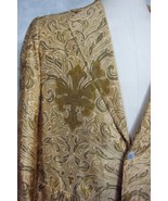 GORGEOUS Vintage Thai Silk Cavanagh's Virgin Islands Baroque Gold Sport Coat 42L - £281.92 GBP