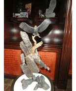 Mark Hopkins Eagles Ledge Bronze Sculpture   Serial Numbered  157 / 250 USA - £2,163.23 GBP