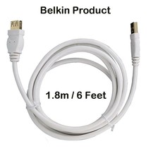 Belkin 6ft (1.8m) USB Extension Cable - White (F3U134-06) - £5.34 GBP