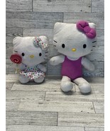 Hello Kitty Lolly Pop And Hello Kitty Pink Bow 6” And 12” - £7.96 GBP