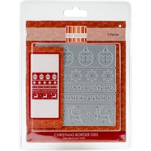 First Edition Christmas Metal Crafting Dies - Christmas Topper - £11.95 GBP