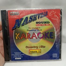 SEALED Nashville Sound Plus You Inc Karaoke Country Hits Volume 10 CD + G - $9.62