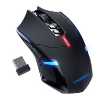 T-Dagger Wireless Gaming Mouse- Usb Cordless Pc Computer Mice With Led Red, Mac. - £27.16 GBP