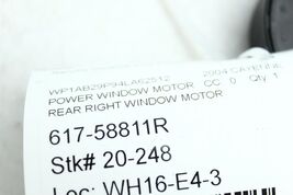 Passenger Power Window Motor Rear Fits 03-06 08-10 PORSCHE CAYENNE 77080 image 2