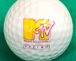 Golf Ball Collectible Embossed Sponsor MTV Music Television Latino Pinnacle - £5.78 GBP