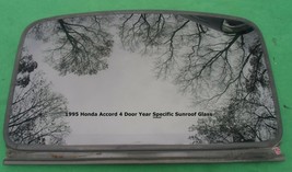 1995 Honda Accord Year Specific 4 Door Sunroof Glass Oem Free Shipping! - £171.42 GBP