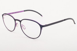 Orgreen KAPPA 866 Matte Moon Black / Matte Purple Titanium Eyeglasses 52mm - £148.35 GBP