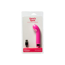 Sara&#39;s Spot Rechargeable Bullet With Removable G-Spot Sleeve Pink - £27.93 GBP