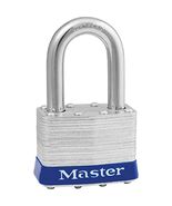 Master Lock 1-1/2 in. H x 1-1/8 in. W x 2 in. L Steel Pin Tumbler Padloc... - $537.18 MXN