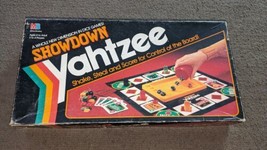 1991 Showdown Yahtzee Game Milton Bradley Complete in Nice Condition Com... - $29.69