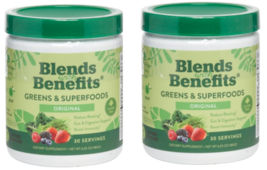 Lot Of 2 Blends with Benefits Original Dietary Supplement - 6.35 oz - £47.95 GBP