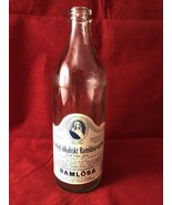 VTG Ramlosa Mineral Water Paper Label Bottle Glass Sweden 40 CL - £23.59 GBP