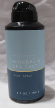 Bath &amp; Body Works Men&#39;s Collection Body Spray 3.7 oz MINERAL &amp; SEA SALT - £15.65 GBP