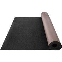 VEVOR Bass Boat Carpet Cutpile Marine Carpet 6 x 23 ft Charcoal Black In... - £130.41 GBP