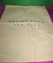 Trump Soho New York Dust Garment Shoe Bag Beige 25 x 19 - £15.52 GBP