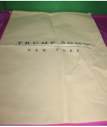 Trump Soho New York Dust Garment Shoe Bag Beige 25 x 19 - £15.56 GBP