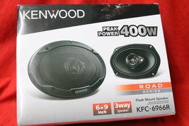 Kenwood KFC-6966R 400W MAX / 45W RMS - 3-Way Car Speakers - Black - NEW #N1 - $70.65 CAD