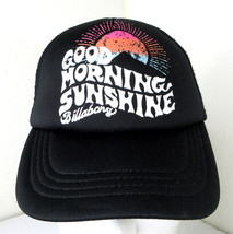 Billabong Good Morning Sunshine Cap Mesh Baseball Hat Snapback Colorful Graphic - £15.78 GBP