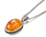  necklace for women tibetan silver oval flower pendant ethnic wedding boho jewelry thumb155 crop
