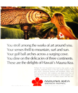 1972 Mauna Kea Beach Hotel Advertisement Vintage Travel Hawaii Vacation ... - $35.02 CAD