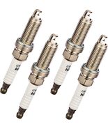 Set of 4 Double Iridium Spark Plug Compatible with 2009-2019 Nissan 2007... - $28.99