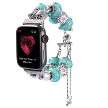 Pandora Compatible apple watch band Charm Bracelet for iWatch Turquoise bracelet - £21.89 GBP