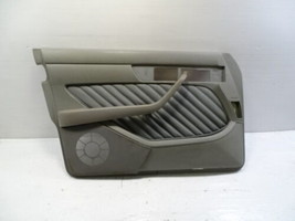90 Mercedes W126 300SEL door panel, left front, gray 1267270170 - $140.24