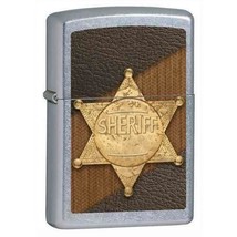 Zippo Lighter - Sheriff Badge Street Chrome - 852219 - €23,87 EUR