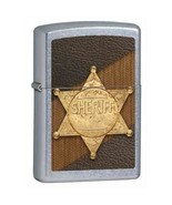 Zippo Lighter - Sheriff Badge Street Chrome - 852219 - $37.06 CAD