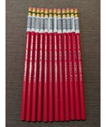 Lot of 12 Prismacolor Col-Erase 20045 Carmine Red Checking Pencils - £13.61 GBP