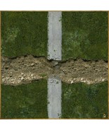 Broken Road 001 36&quot;x36&quot; Battle Mat - Modern d20 RPG Pathfinder D&amp;D Mini Map - $564.52 MXN