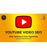 Let us help optimize your youtube video SEO for organic growth &amp; Roku TV... - $59.39