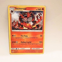 Pokemon Incineroar Sun &amp; Moon 26/149 Rare TCG Stage 2 Card Fire - £0.76 GBP