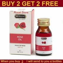 1× Hemani Rose Natural 100% Oil 30 ml زيت الورد ✯ BUY 2 GET 2 FREE ✯... - £8.32 GBP