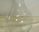 Clear Glass Sconce Candle Lamp Chimney Shade Star Designs 8.5&quot; - $24.74