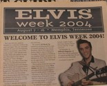 Elvis Week Event Guide 2004 Elvis Presley Magazine Newspaper Memphis - $6.92